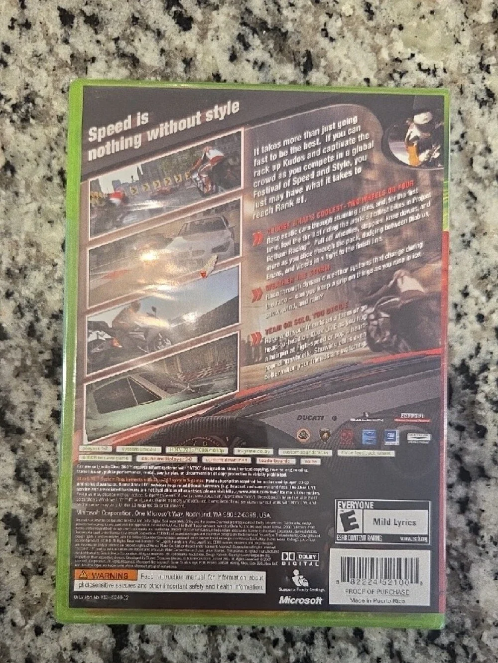 Project Gotham Racing 4 Xbox 360